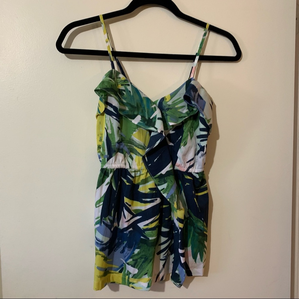 Billabong Hawaiian Floral Summer Sleeveless Top